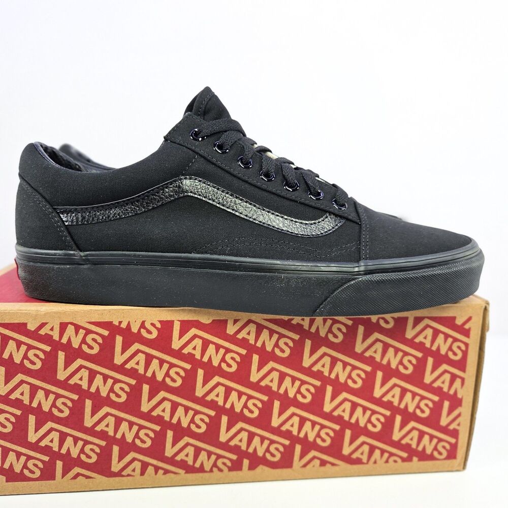 Vans Old Skool Black Black Men’s Size 11 VN000D3HBKA1 Brand New In Box